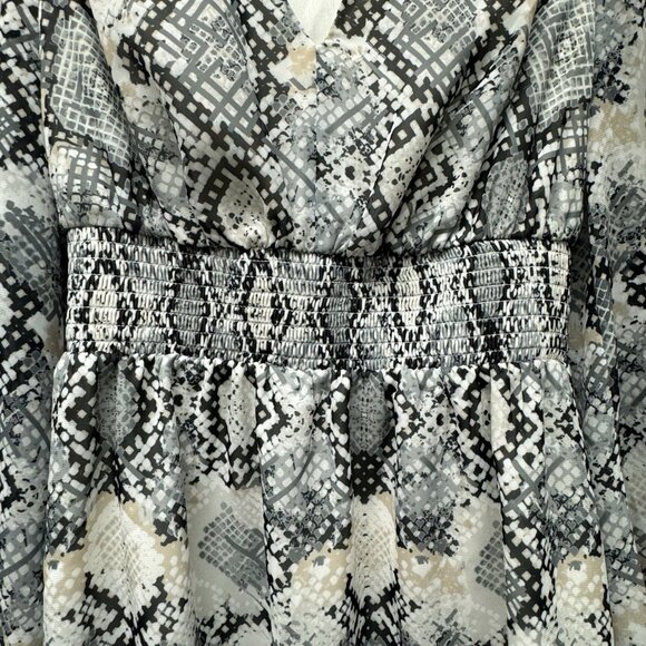 Leith Snake Print Dress - Small - Picture 3 of 5